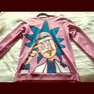 Rick and Morty Light Pullover